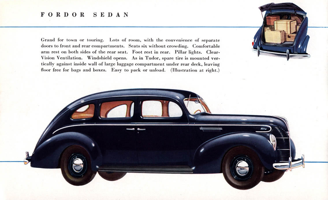 1939 Ford Brochure Page 11